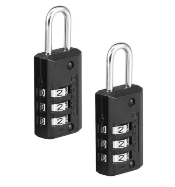 Master Lock Luggage Padlock Set - 2 Pack