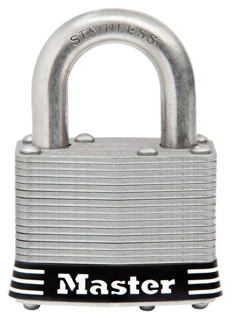 Master Lock Laminated Stainless Steel Padlock 51mm