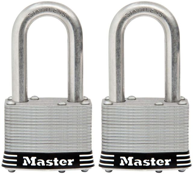 Master Lock Laminated Padlock 44mm - 2 Pack