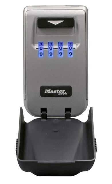 Master Lock Light Up Dial Wall Mount Key Safe