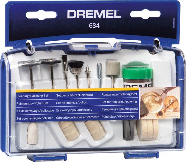 Dremel Mini Cleaning Polishing Accssory Set - 20 Piece