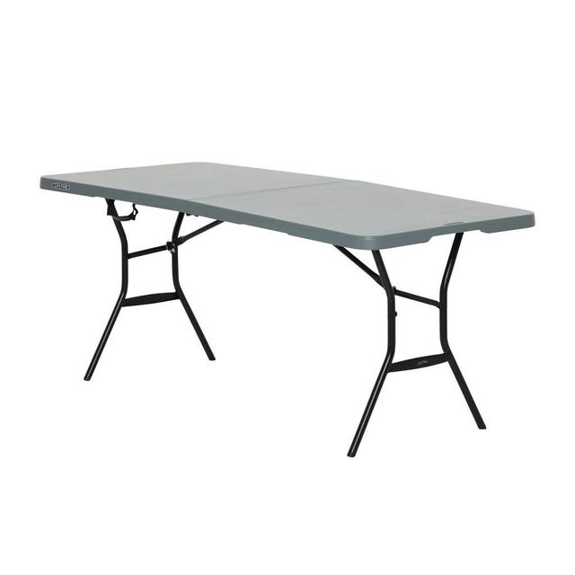 Lifetime Light Commercial Bi-fold Blow Mould Table 1.8m