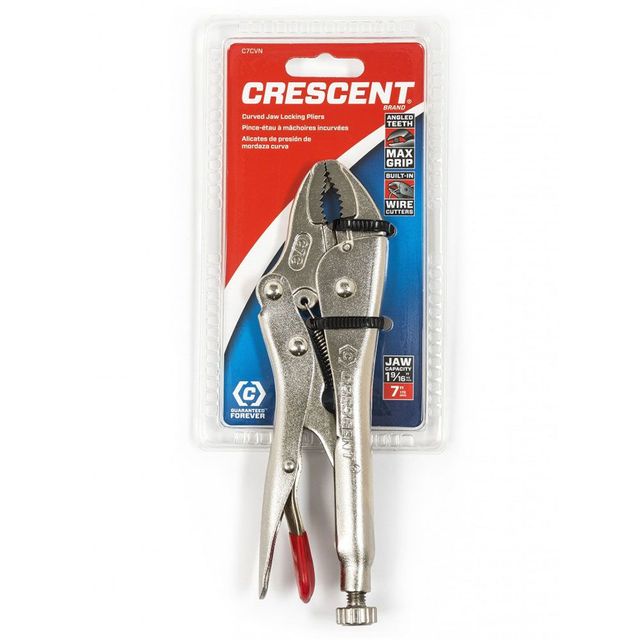 Crescent Locking Curved Jaw Plier 175mm/7"