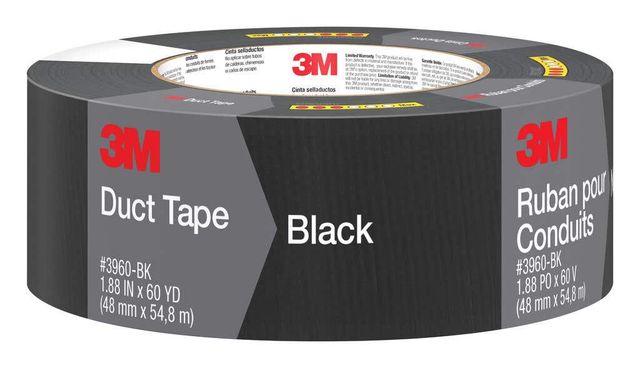 3M Duct Tape Black 48mm x 54.8m