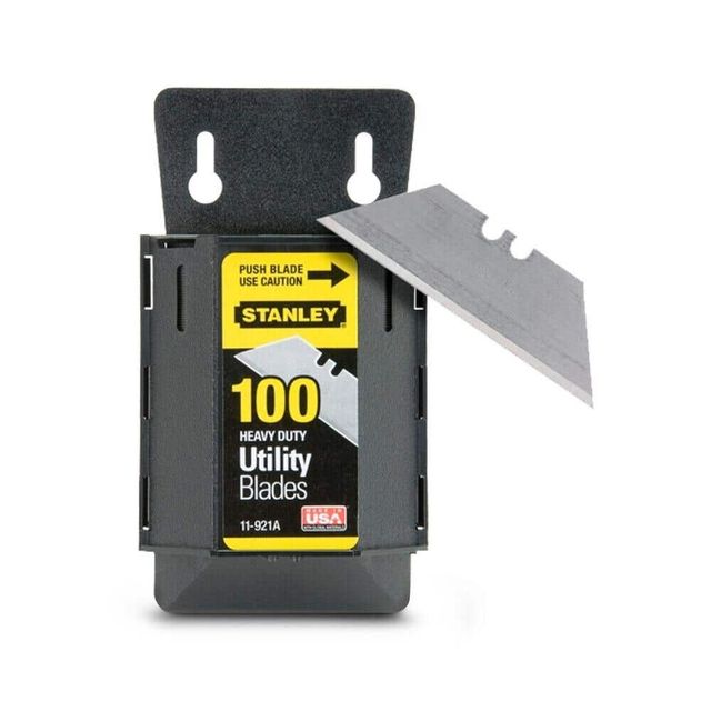 Stanley Heavy Duty Utility Blades - 100 Pack