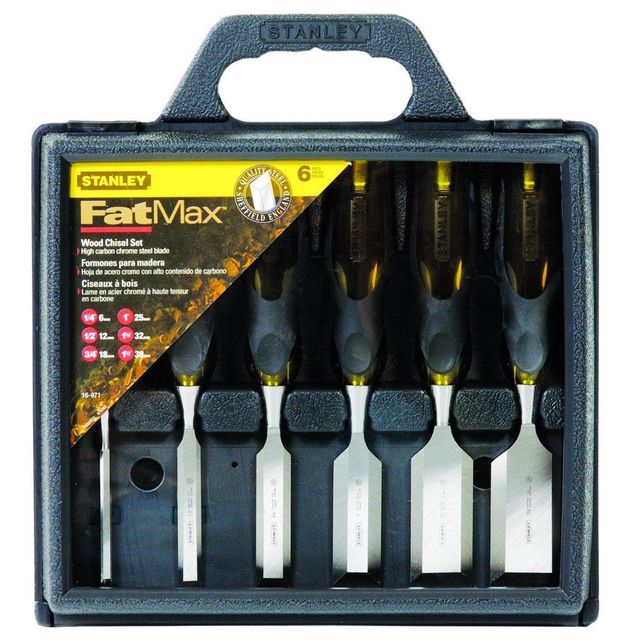 Stanley FatMax 6 Piece Chisel Set