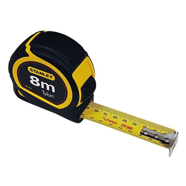 Stanley Tylon Tape Measure Metric Only 8m