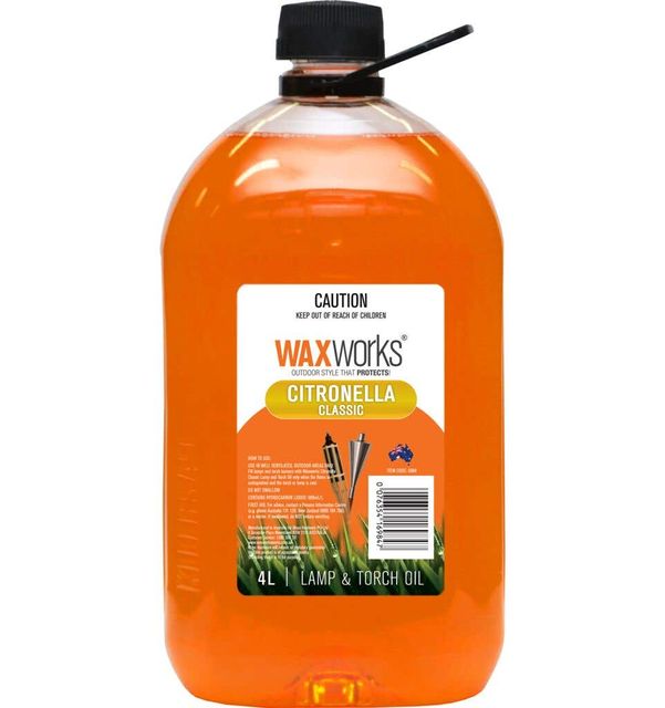 Waxworks Citronella Oil 4L