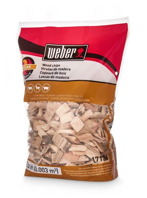 Weber Pecan Wood Chips 900g
