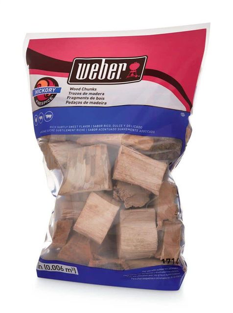 Weber Hickory Chips 1.8KG