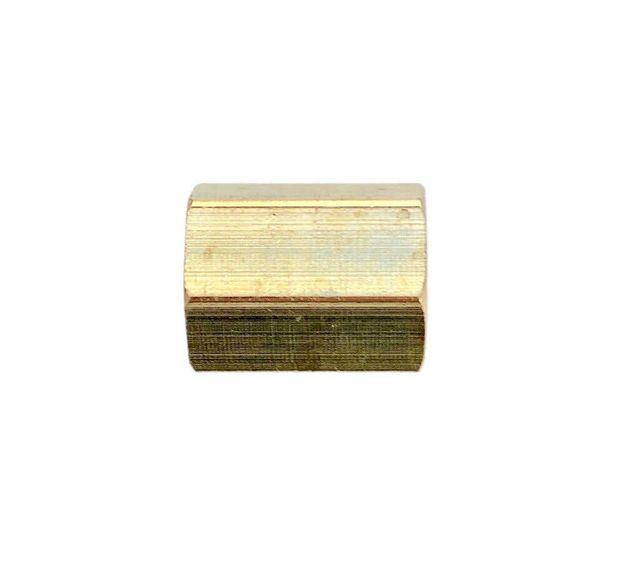EMAX Double Air Fitting Brass Female 1/4"