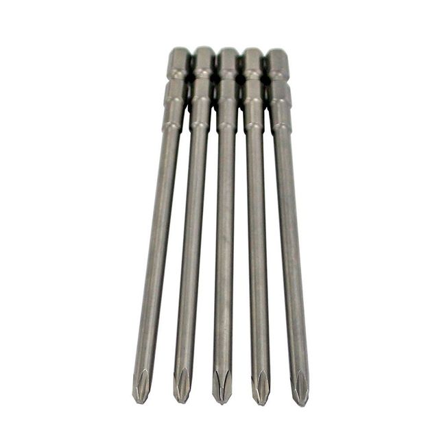 Makita Ph2 X 132mm Phillips Power Screwdriver Bits Suits Makita Collated Screwgun - 5 Piece