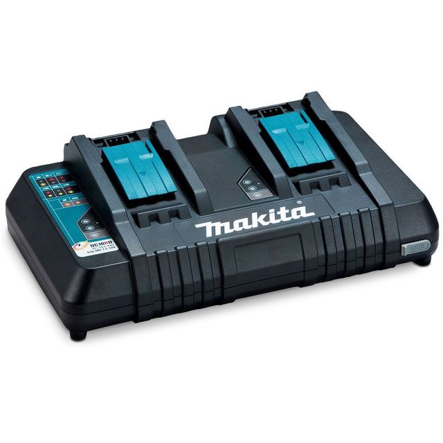 Makita 18V Same Time Dual Port Rapid Charger