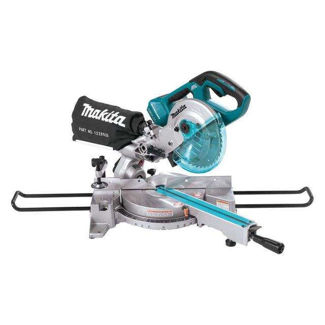 Makita 36V (18V x 2) Brushless Slide Compound Saw 190mm (7-1/2") Skin