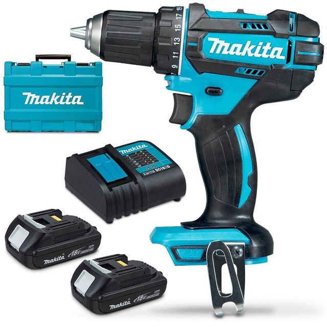Makita 18V Drill Driver Kit 13mm DDF482SYE