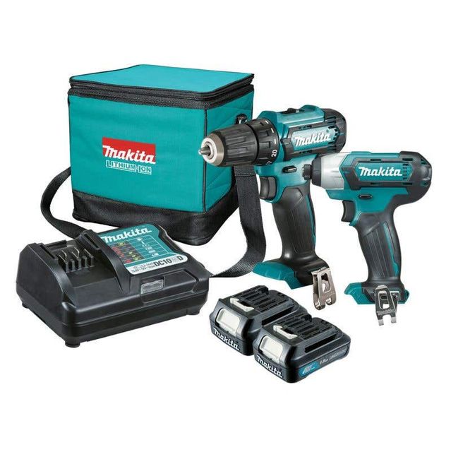 Makita 12V Max 1.5Ah Combo Kit - 2 Piece
