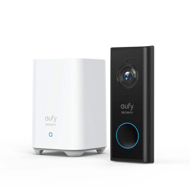 Eufy Wireless Video Doorbell 2K with Homebase 2