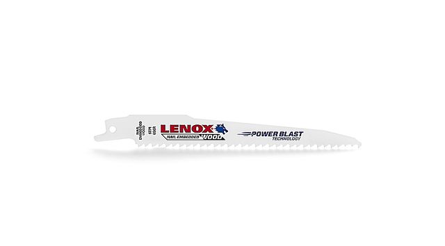 Lenox Reciprocating Blade 156R 12" X 3/4" X .050" X 6Tpi 5Pk