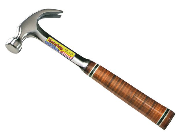 Estwing 24Oz Leather Grip Claw Hammer