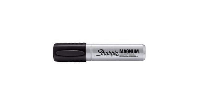 Sharpie Magnum Permanent Marker Pro Metal Black
