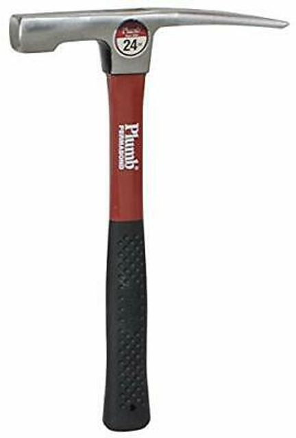 Crescent 680G/24Oz Fibreglass Handle Brick Hammer T11421