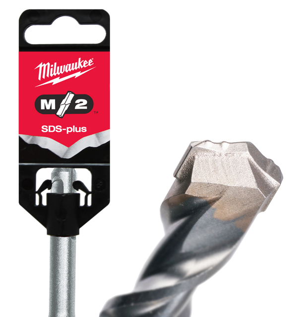 MILWAUKEE 20 x 450mm SDS+ TCT Hammer Drill Bit 2-Cutter M2 4932307085