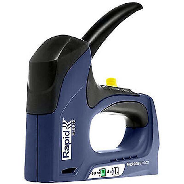 Rapid Staple Gun Powercurve Alu940 Easy Squeeze Fastener Stapler 140 T50