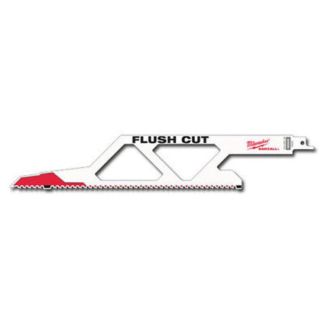 Milwaukee Sawzall Flush Cut Reciprocating Saw Blade Pk1