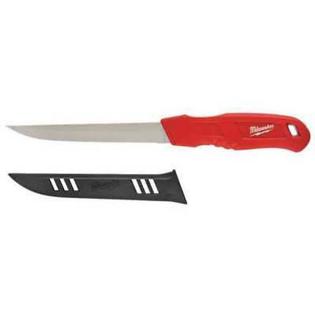 Milwaukee 250mm Smooth Blade Insulation Knife With Sheath