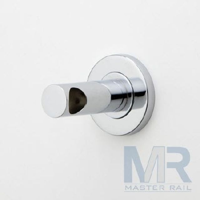 Pillar End Chrome Pair