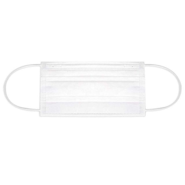 Disposable Face Mask White 50 Pack