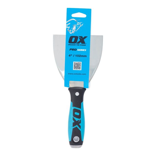 Ox Plaster Joint Knife Stainless Steel 102mm