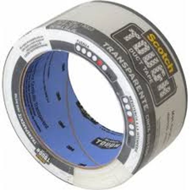 3M Transparent Industrial Duct Tape - 48mm x 18.2m