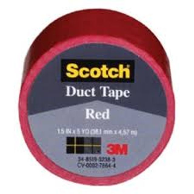 3M Scotch Red Multi Purpose Duct Tape - 38.1mm x 4.31m
