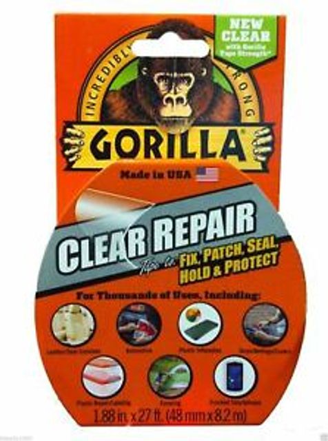 Gorilla Crystal Clear Tape 48mm x 8m