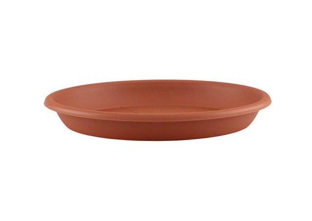 Artevasi Cilindro Round Saucer Terracotta 35cm