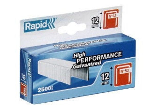 Staple 53 12Mm Box 2500 Rapid