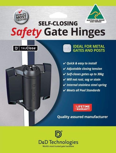 TruClose Self-Closing Pool Gate Safety Hinges
