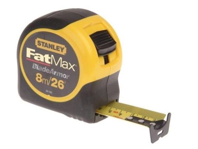 Stanley FatMax Tape Measure 8m/26'