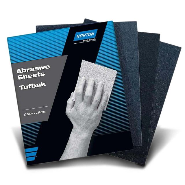Norton 230 X 280mm 800-Grit Silicone Carbide Wet & Dry Sandpaper Sheet