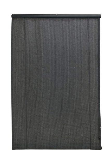 Coolaroo Roll Up Blind Charcoal 1.5 x 2.1m