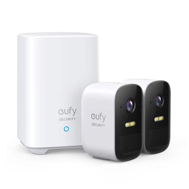 Eufy 1080p 2C Wireless Security Camera & Homebase Kit - T8831CD3