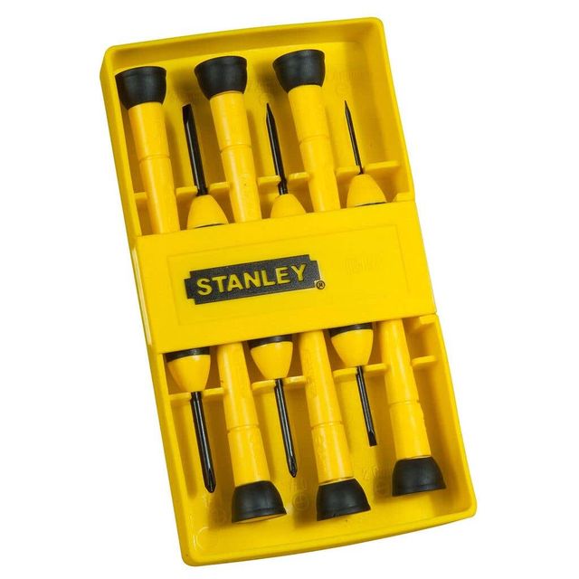 Stanley Precision Cushion Grip Screwdriver Set - 6 Piece