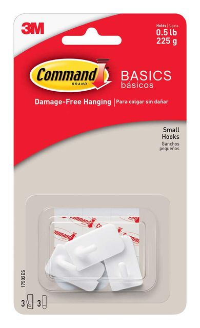 Command Utility Hook Small - 3 Pack