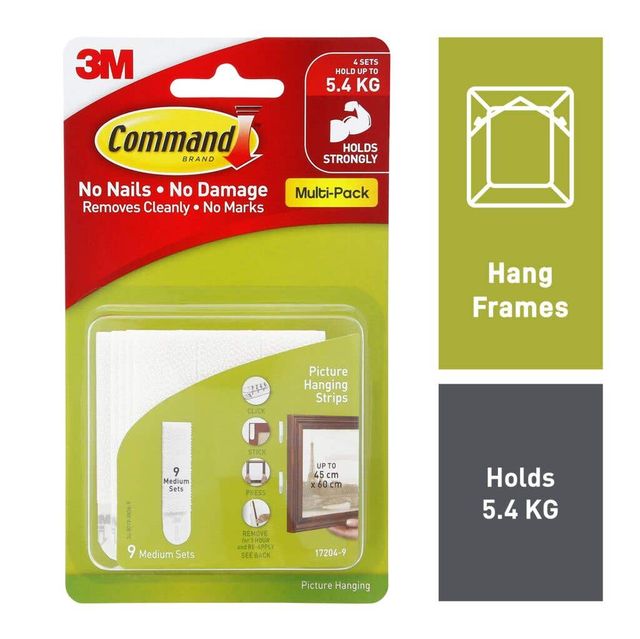 Command Picture Hanging Strips Medium - 8 Pack