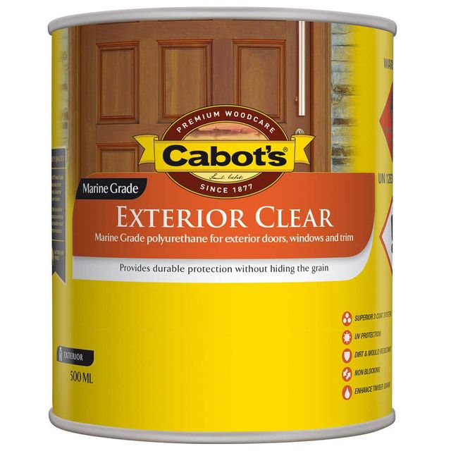 Cabot's Exterior Clear Timber Finish 500ml