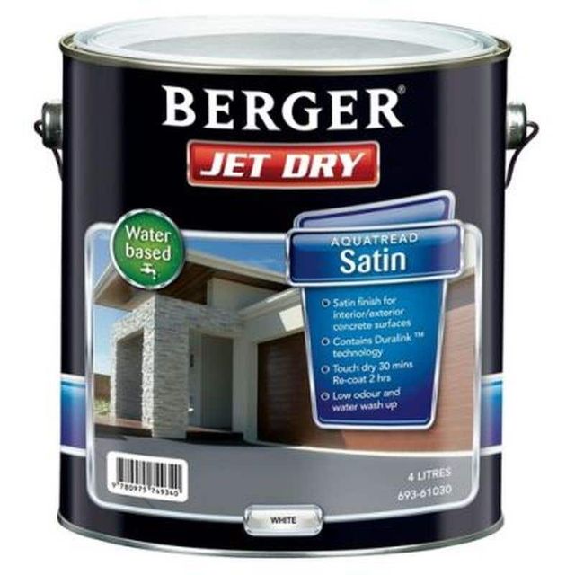 Berger Jet Dry AquaTread 4L