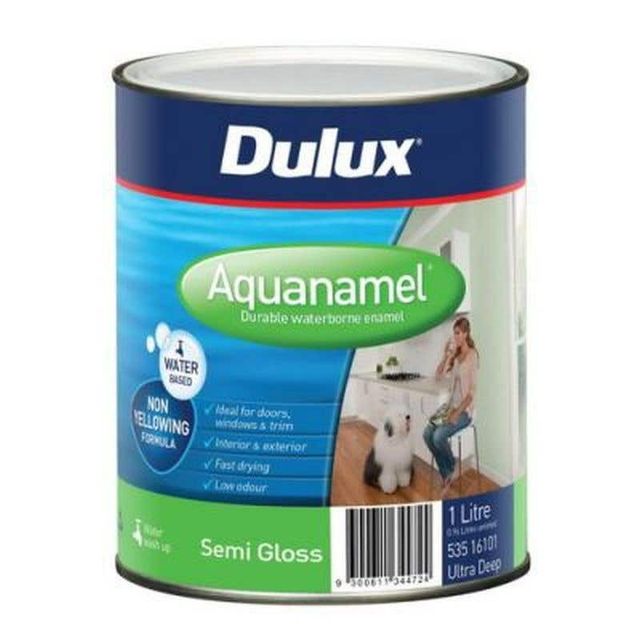 Dulux Aquanamel Semi Gloss Ultra Deep Base 1L