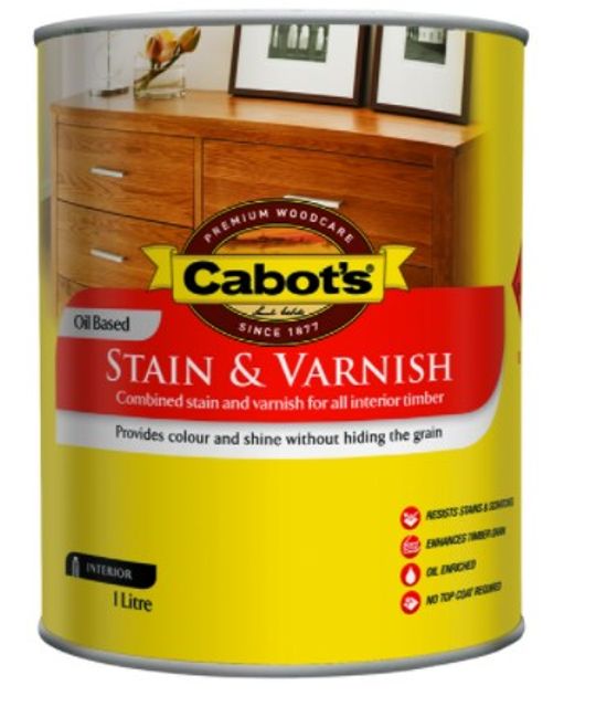 Cabot's Stain/Vrnsh Tint Base Satin 1L