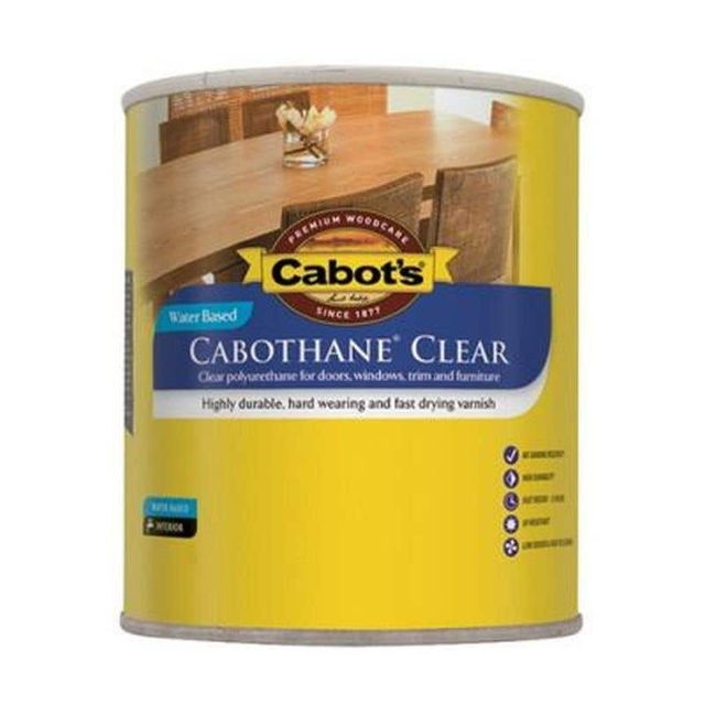 Cabot's Cabothane Clear Water Based Gloss 250ml